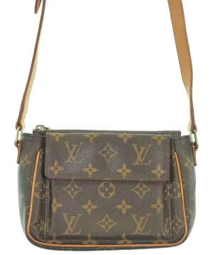 LOUIS VUITTON Shoulder Bag Brown All over pattern